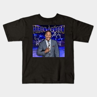 BYRON SAXTON Kids T-Shirt